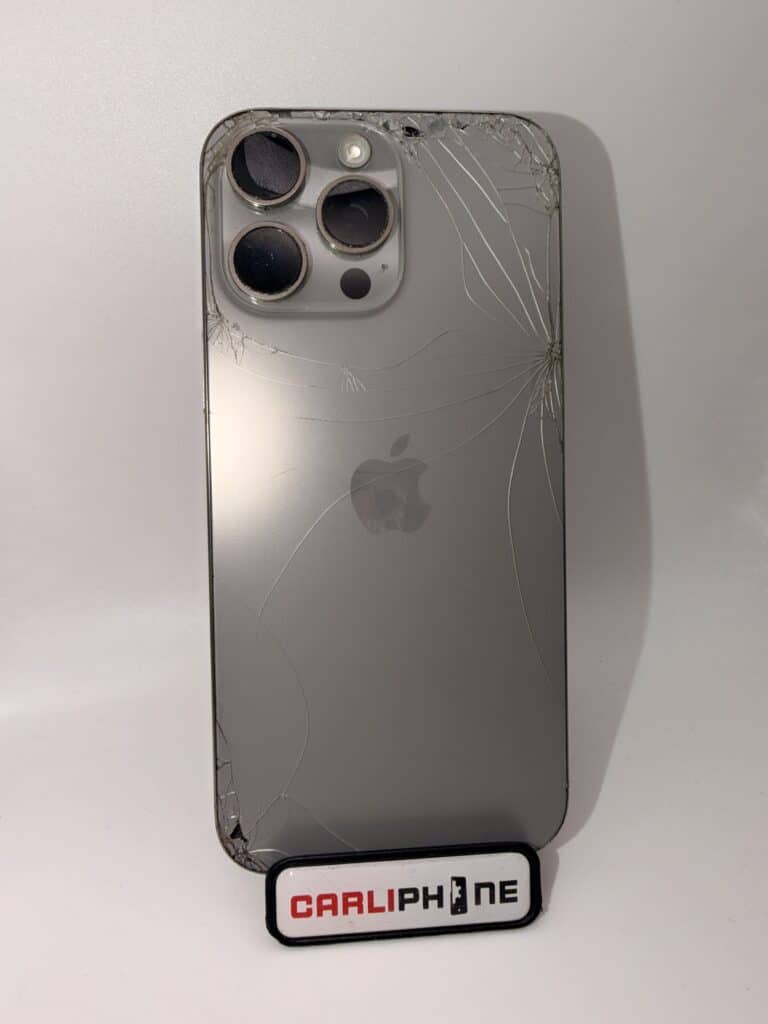 Back of iPhone Cracked Repair Cost Options in Largo FL