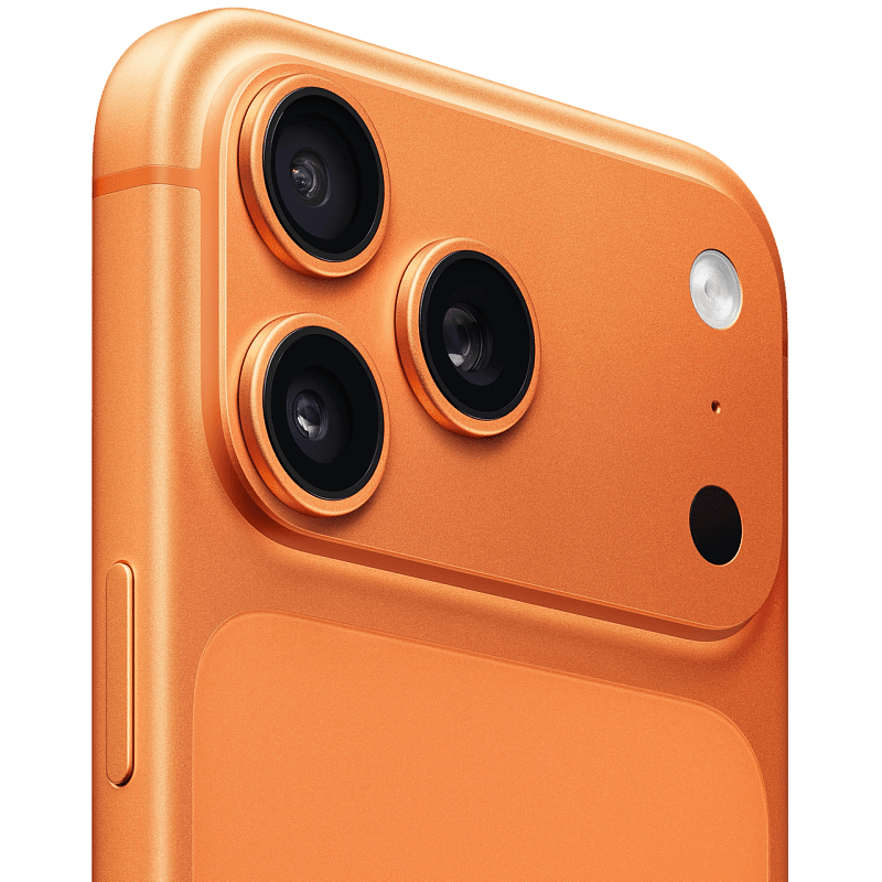 iphone 17 pro max in Orange color